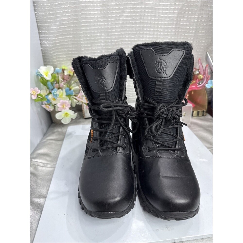 (F2) Men Wear-Resistant Tactical Training and Combat Boots for Outdoor Hiking,40 - Picture 7 of 16